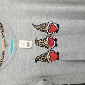 My Danielle Size XXL ladies Valentine Gnome Shirt